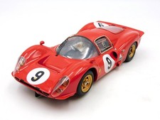 Ferrari 330 P4 slot car #9 1000km Spa Francorchamps 1967 resina 1:24 Toptoys