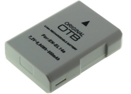 Batteria originale otb el14 - batteria, en-el14