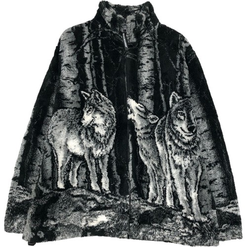 Giacca pile vintage anni 90 - giacca,
