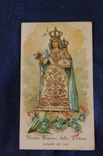 SANTINO ANTICO SANTA LEGA EUCARISTICA N.N. NOSTRA SIGNORA DELLA FORTUNA