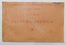 Scuola Allievi Ufficiali Spoleto - M. Farruggio - Tavole di cultura tecnica 1930