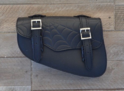 Borsa laterale cuoio - in, tela