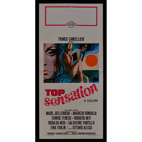 Locandina top sensation - locandina,