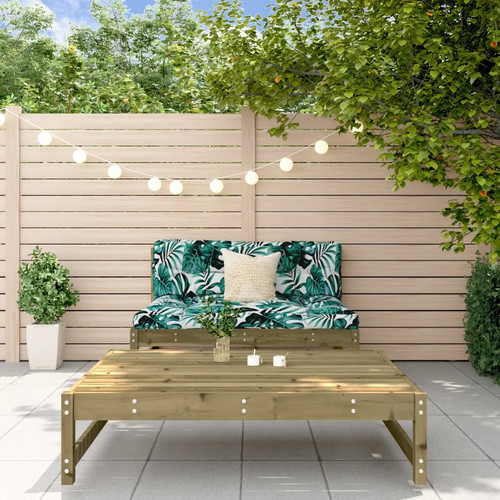Garden middle sofa - garden, sofa,