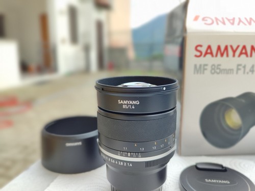 Samyang 85mm per fuji - samyang,