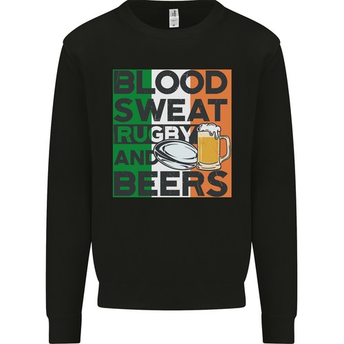 Blood sweat rugby - blood, birre