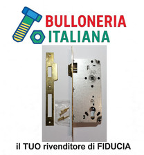 CISA 5C611 Serratura infilare 2 mandate porte in legno bordo quadro ottone