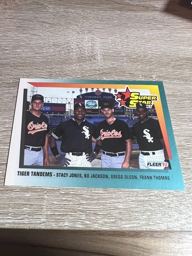 Fleer tiger tandem 1992 - tandem, #701