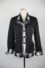 LES COPAINS BLUE GIACCA BLAZER DONNA Tg 48 WOMAN VINTAGE JACKET CASUAL LOGO