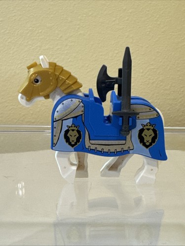 Lego minifigure cavallo bianco - lego,
