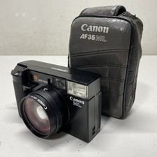 Canon AF35 ML 35mm Point & Shoot Camera-FLASH NOT FIRING-For parts or repair