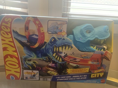 Hot wheels city rex chomp - hot,