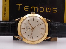 GRUEN PRECISION AUTOWIND POWER RESERVE 550RI LAMINATO ORO 18 Kt YEARS '60s WATCH