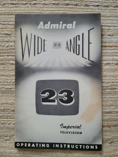 Admiral wide angle 23 - tv,