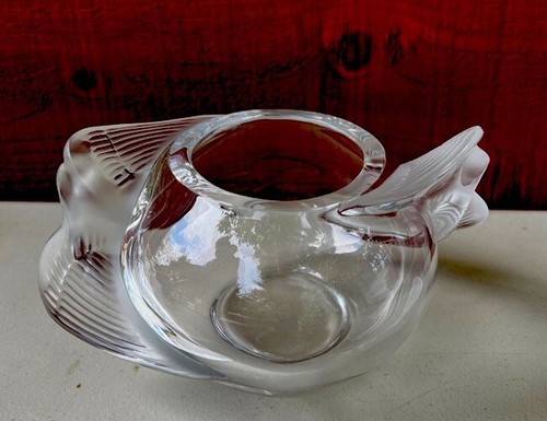 Lalique adelaide dove bird - lalique,