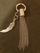 Accessorio Borsa Liu Jo Sophia Sofia portachiavi originale collana nappina oro