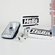 2x Fendinebbia Hella Comet 550 12V 55W H3 Faro 195x96mm + Tappo