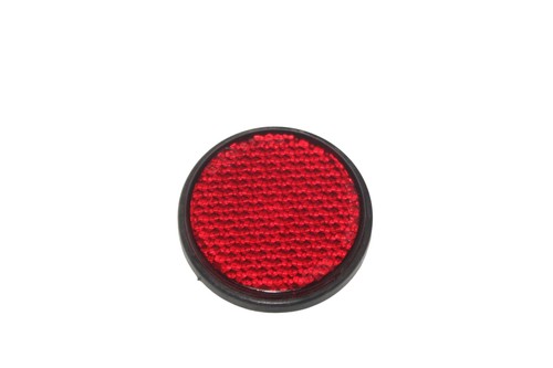 Catadiottro tondo rosso per - tondo,
