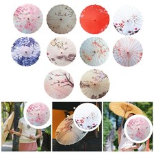 Ombrello orientale in carta oleata per costumi, cosplay e accessori da ballo