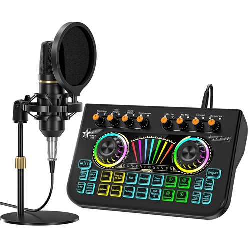 Pacchetto microfono podcast - microfono,