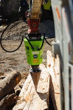 Spaccalegna conico trapano a terra escavatore trattore PRO 1 800 cc 2.750 Nm 45 Kw 2.750 Nm