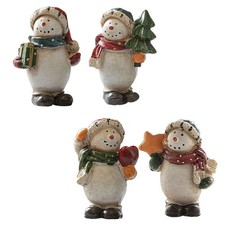 Decorazione Natalizia In Resina, Ornamenti da Tavolo, Oggetti di Scena Nata8146