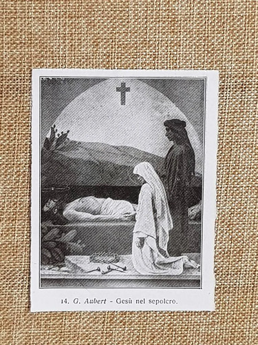 Gesù nel sepolcro quadro - gesù,