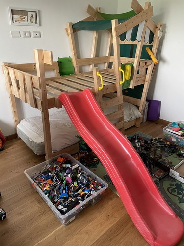 Letto castello per bambini - castello,