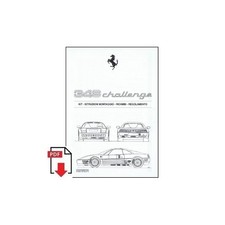 Ferrari 348 Challenge 1993 Kit - Istruzioni montaggio - Ricambi - Regolamento 78