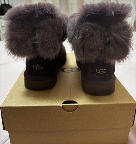Ugg puff crystal bow viola - crystal,