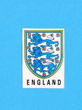 (N5) MEXICO 70 -Panini 1970-Figurina-Sticker - ENGLAND SCUDETTO-BADGE -Rec