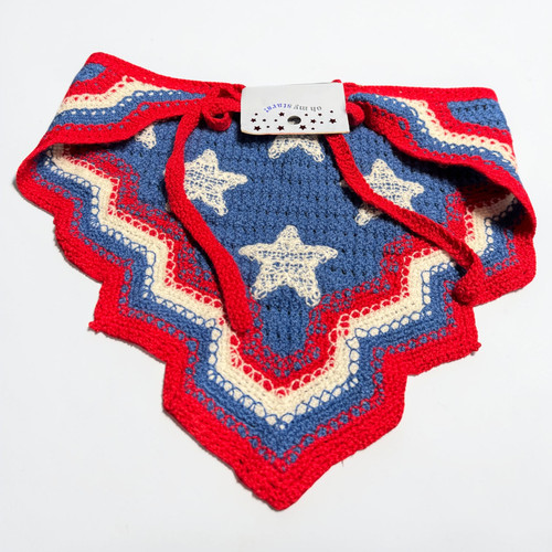 Stars patriotic crochet - oh,