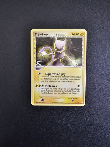 Carte pokemon mewtwo 110 - carte,