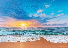 Quadro tramonto oceano