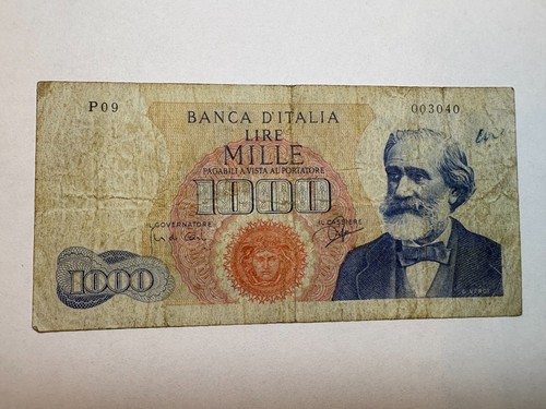 Italia 1000 lire 1962 - lire,