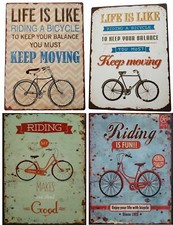 Targa di Latta " Riding È