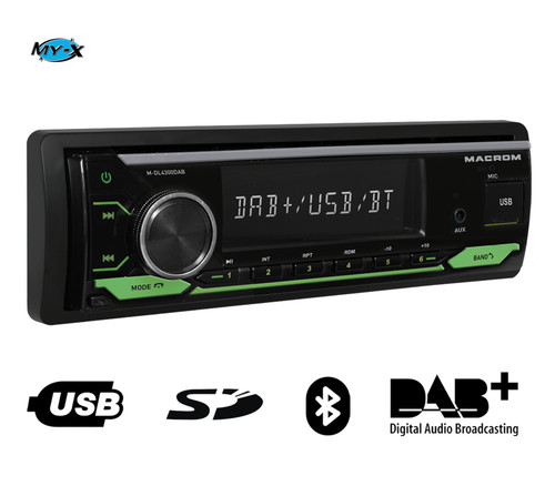 Macrom dl4300dab autoradio - m-dl4300dab,