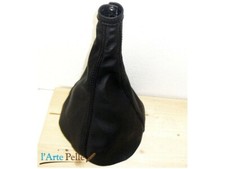 Cuffia leva cambio Fiat 600 vera pelle nera