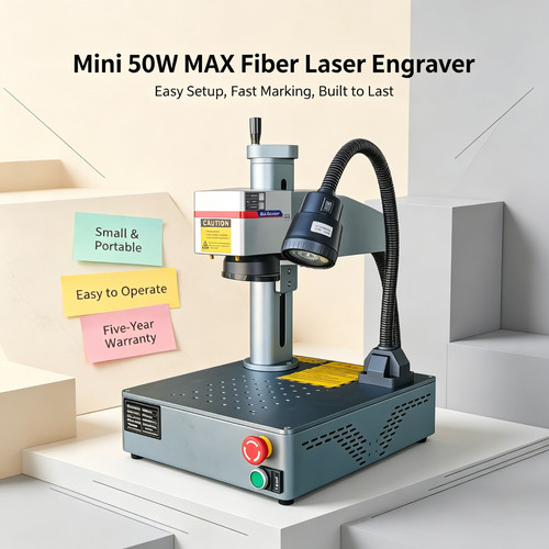 Incisore laser fibra - , 50w