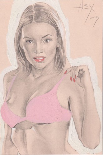 Atto nudo donna nuda disegno - donna,