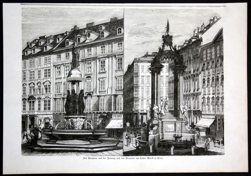 Circa 1860 fontana austriaca - circa,