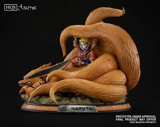 NARUTO - Naruto & Kyubi Fox Linked by the seal HQS 1/8 Mixed Media Statue Tsume