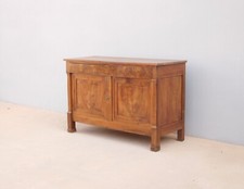 Credenza due ante e due cassetti in legno di ciliegio e noce, '800 - L 152 cm!