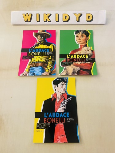 Dylan dog tex - dog, cartolina