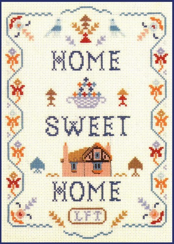 Home sweet sampler - home,