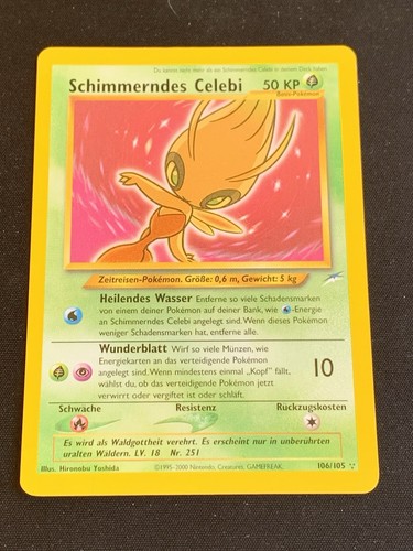 Pokemon tcg shimmerndes celebi - pokemon,
