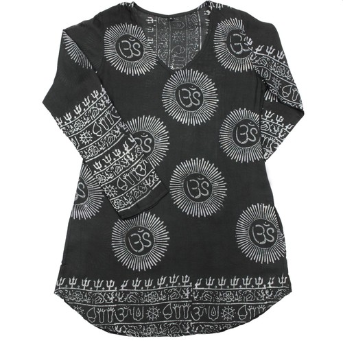Hemd bluse saira schwarz - bluse,