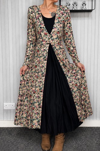 Vintage starina 90s floral - 90s,