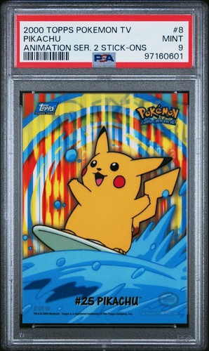 2000 topps pokémon pikachu - 2000, tv