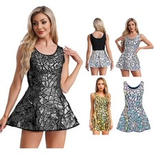 Women's Sparkly Mirror Dress